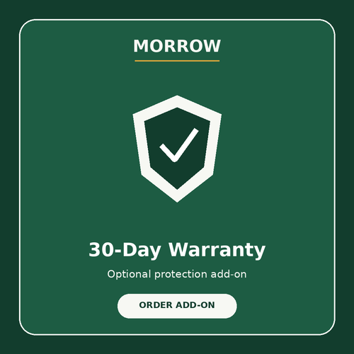 Morrow 30-Day Warranty order add-on